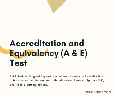 A&E Test .